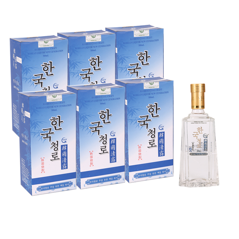 韩国风味烧酒清酒清露酒39度 500ml/瓶