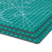 得力切割垫板A2规格绿色模型垫鼠标垫切割板规格高密度PVC材质强度高可重复切割结实耐用