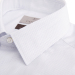 CANALI/康纳利 男士竖条纹小领修身衬衫 白色