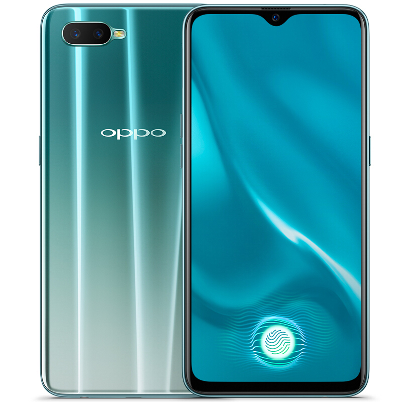 OPPO K1 光感屏幕指纹 水滴屏拍照手机 全网通 移动联通电信4G 双卡双待手机