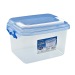 茶花 塑料收纳箱 提把小型整理箱小药盒子 6.5L 2843