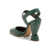 菲拉格慕/Ferragamo 雕塑感鞋跟玛丽珍凉鞋