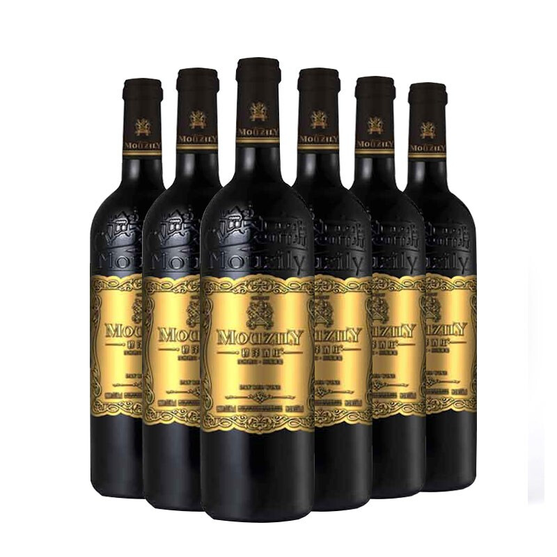 法国进口红酒 穆泽酒庄迪豪干红葡萄酒整箱750m*6瓶干型13.5度