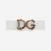 杜嘉班纳/Dolce&Gabbana 徽标小牛皮腰带
