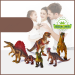 仿真恐龙玩具模型儿童野生动物摆件三角龙