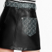路易威登/Louis Vuitton MONOGRAM SHADOW 皮革半身裙