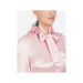 杜嘉班纳/Dolce&Gabbana 领巾款缎布衬衫