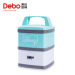 德铂（Debo）德国普林（双层保温饭盒）1.4L容量便当盒 卫生方便居家旅行DEP-610