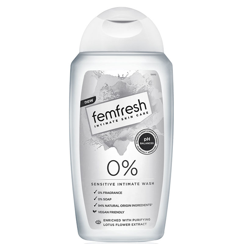 英国femfresh芳芯女性私处护理液去异味私密洗液洗护液敏感肌适用