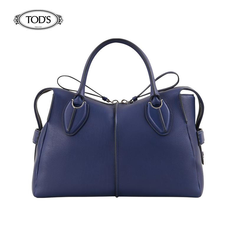 TODS/托德斯 女士中号手袋蓝色手提包