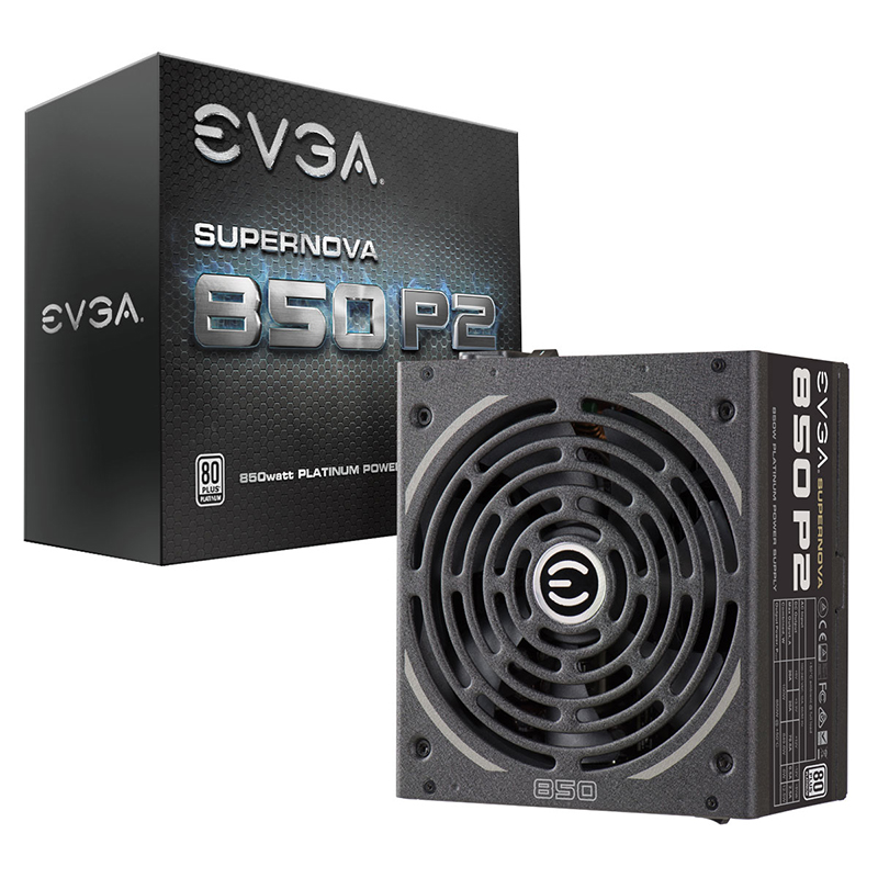 EVGA SuperNOVA 850 P2白金850W模组台式机电源