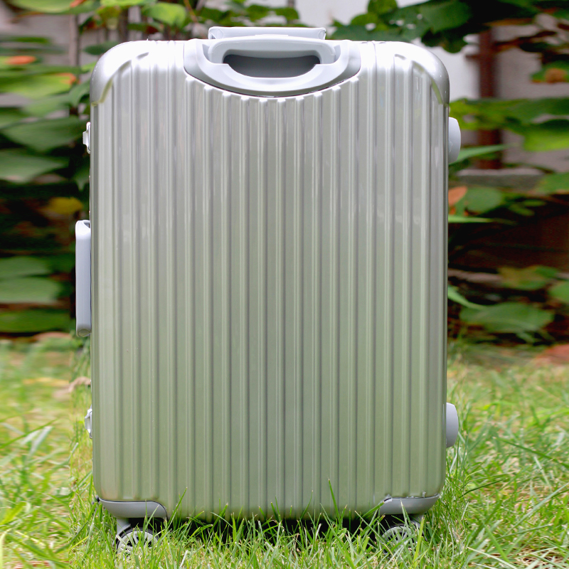尚旅专柜正品硬箱电子纹铝框纯pc男女万向轮拉杆箱旅行箱行李箱24寸