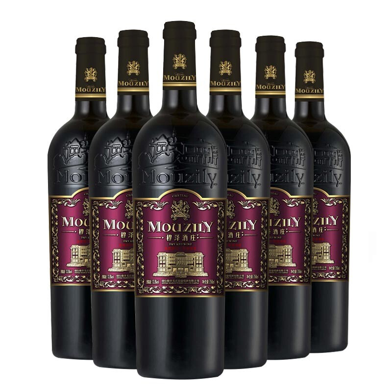 法国进口红酒 穆泽酒庄普罗旺干红葡萄酒整箱750m*6瓶干型13.5度