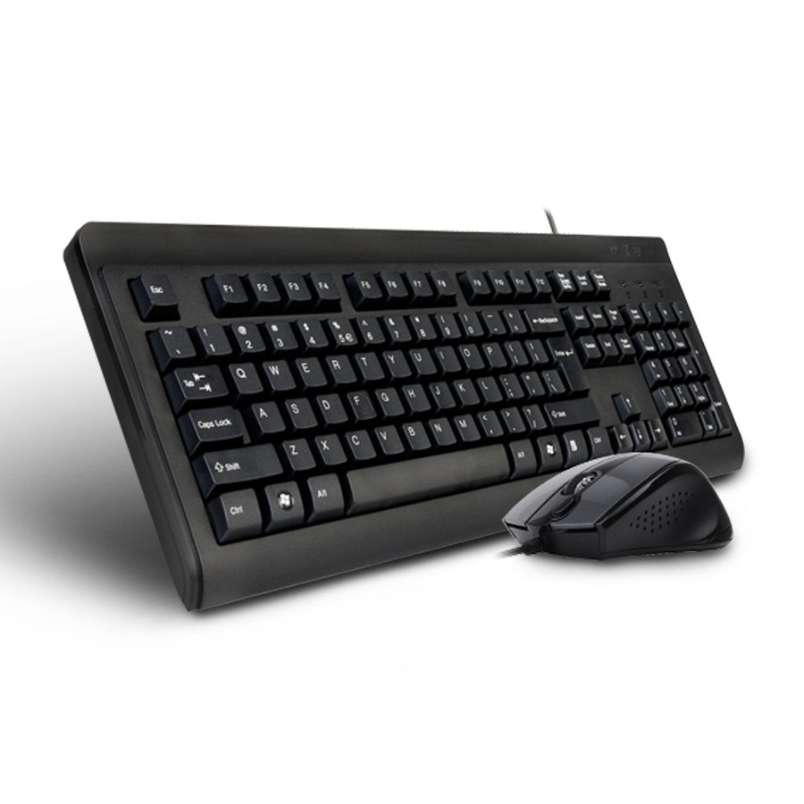 双飞燕KB-N8500 键盘鼠标套装 有线游戏娱乐办公键鼠套装 