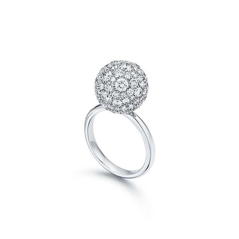 Tiffany&Co./蒂芙尼 球形装饰戒指