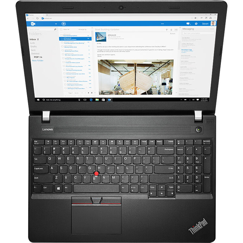 ThinkPad 联想 E570 15.6英寸大屏轻薄商务办公学习手提笔记本电脑7代i5 00CD