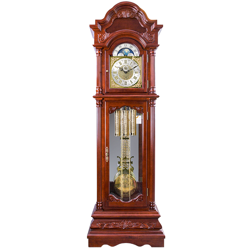 北极星 落地钟 高档实木座钟欧式时尚现代客厅立钟机械钟装饰钟 