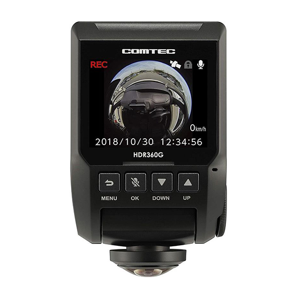 COMTEC 行车记录仪 前后两个摄像头带停车监控 高清高质量数据更新 360°全面行车记录仪
