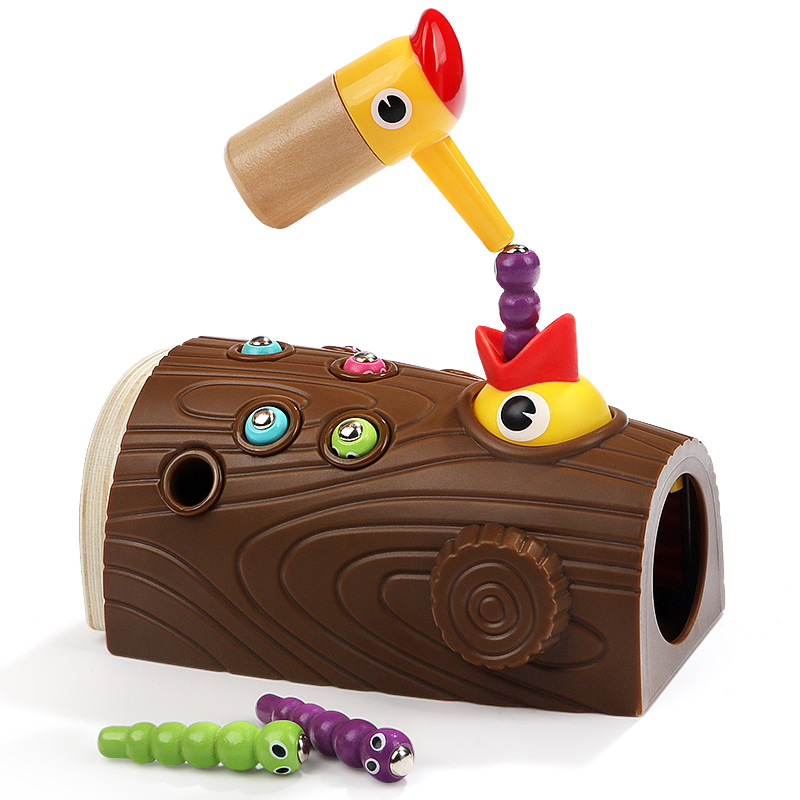 啄木鸟捉虫游戏儿童节礼物儿童玩具男孩女孩早教益智玩具