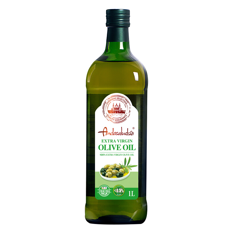 安达露西 特级初榨橄榄油 西班牙进口 1L