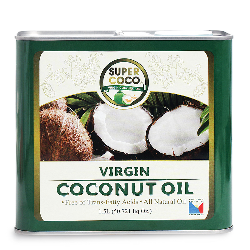 椰来香 天然冷压榨 椰子油 食用油 可炒菜 护肤外用 富含月桂酸 1.5L