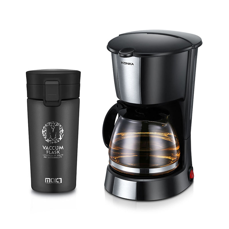 康佳(KONKA) 意式咖啡机 现煮现磨煮茶器咖啡语茶·礼包组合 KGKF-536 咖啡机+ML3