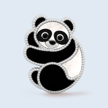 Van Cleef & Arpels/梵克雅宝   Lucky Animals Panda胸针