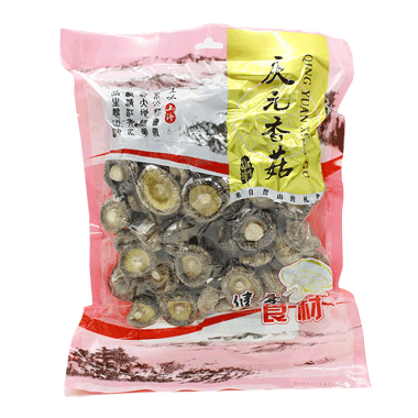 庆元香菇新鲜干香菇500g （真空包装）干货特级蘑菇冬菇土特产