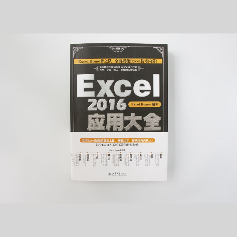 Excel home编著excel 2016应用大全 数据处理高级表格制作函数工具书籍基础入门计算机