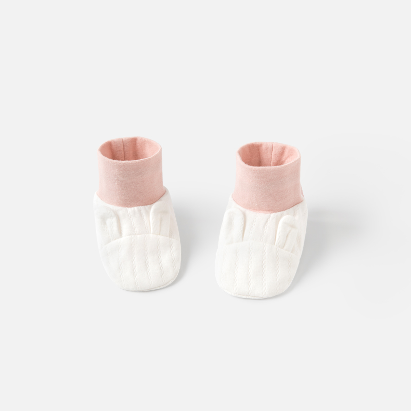 0-6个月新生儿脚套婴儿空调房防着凉宝宝纯棉待产用品护脚鞋